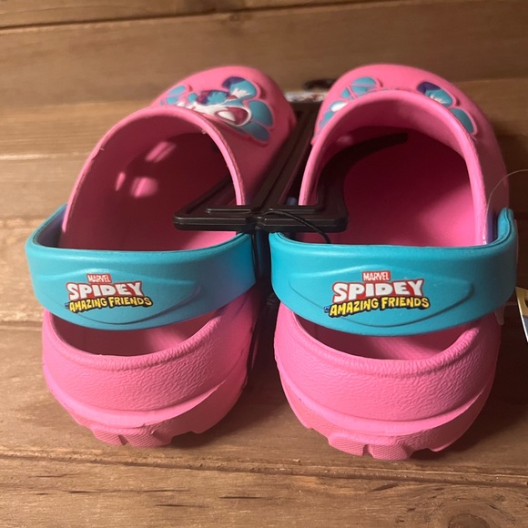 NWT Marvel Spidey & Friends Toddler Kids EVA Clog Sandal size 7-8 (rm16) - Picture 4 of 7
